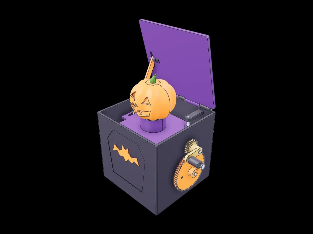 Scatola Zucca Halloween