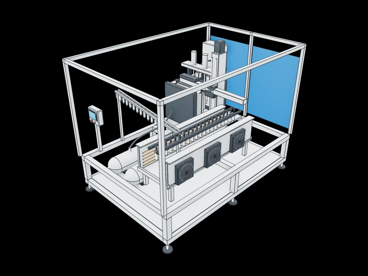 Industrial PET Blow Molding Machine