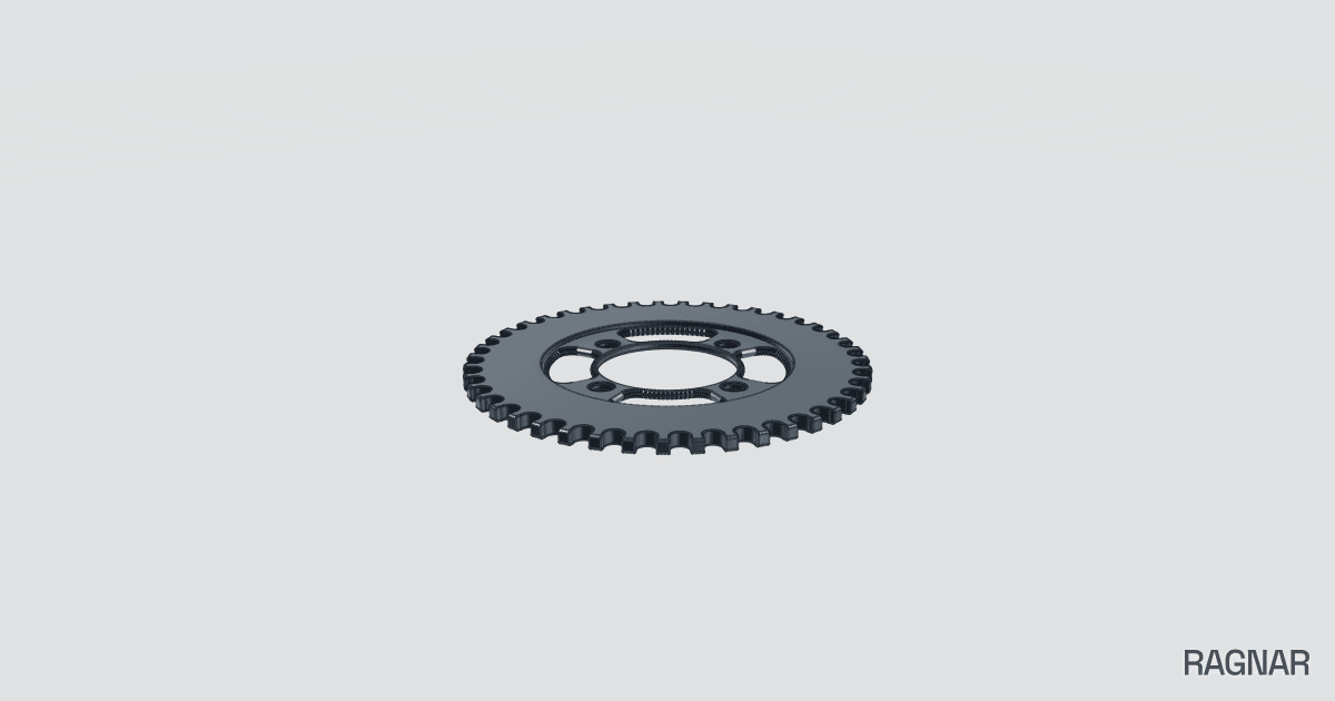 Motorcycle rear sprocket