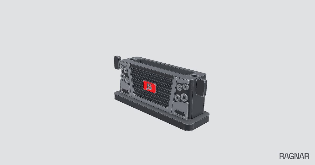 Multi-colored parts model