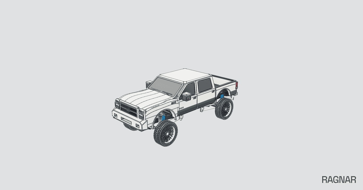 Detailed Truck Model