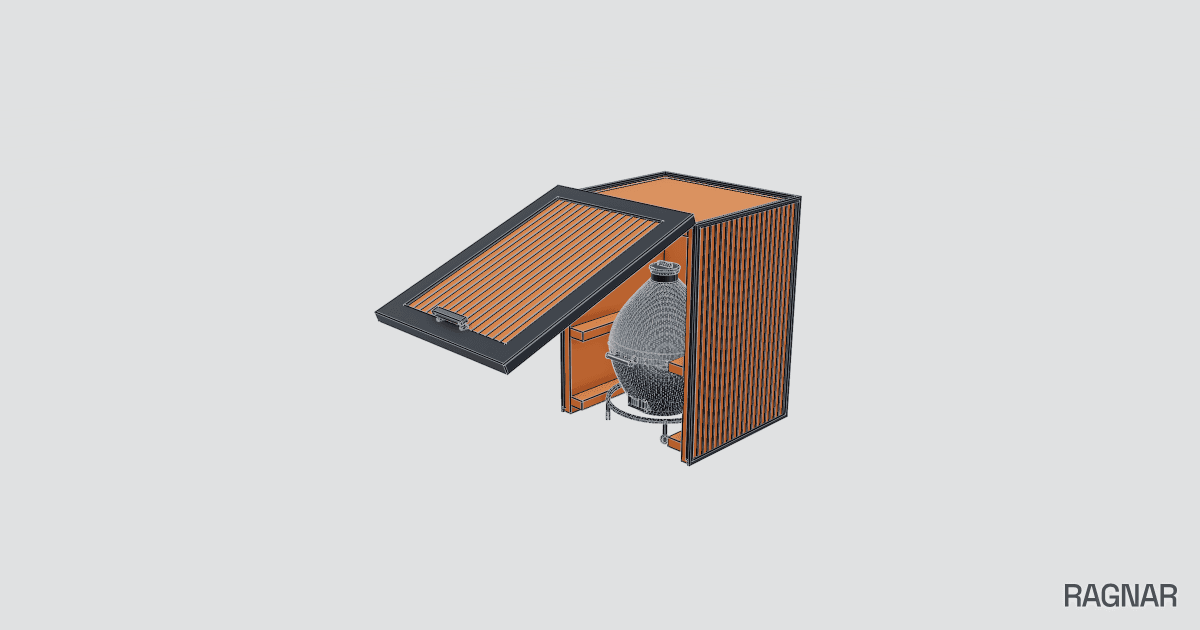 Kamado Grill Enclosure