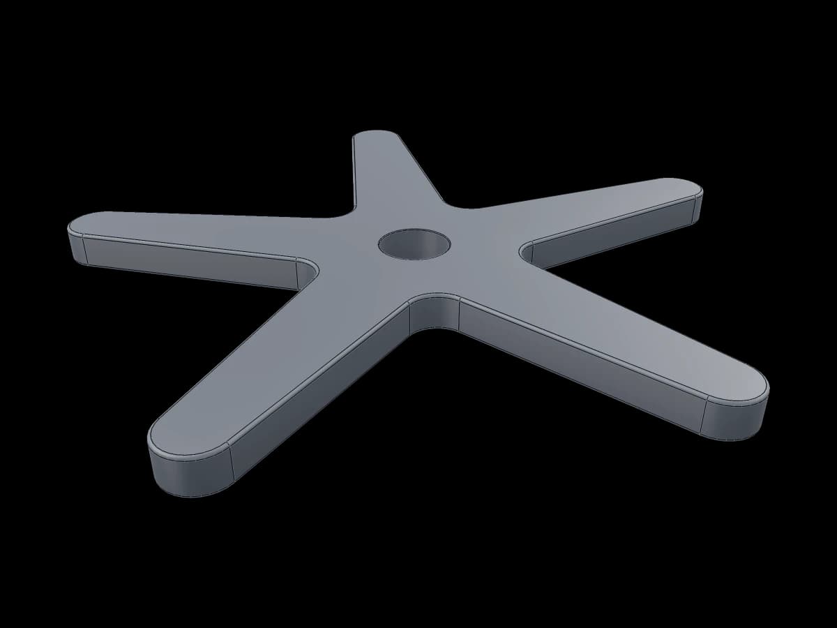 Five Leg Chair Base