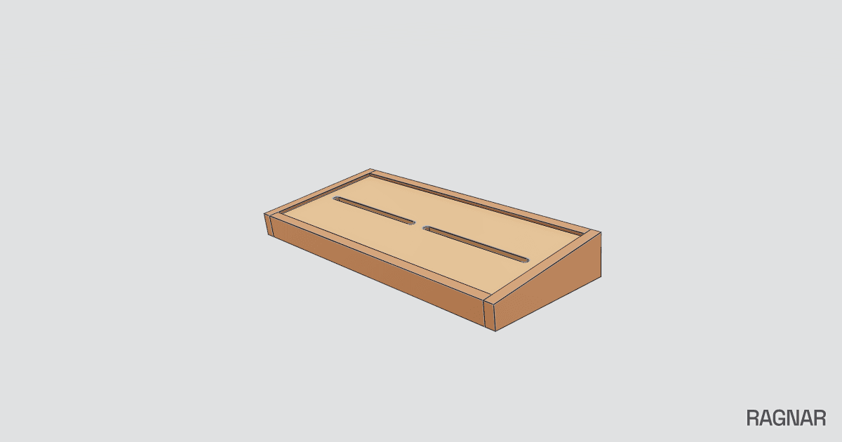 Angled Laptop Stand