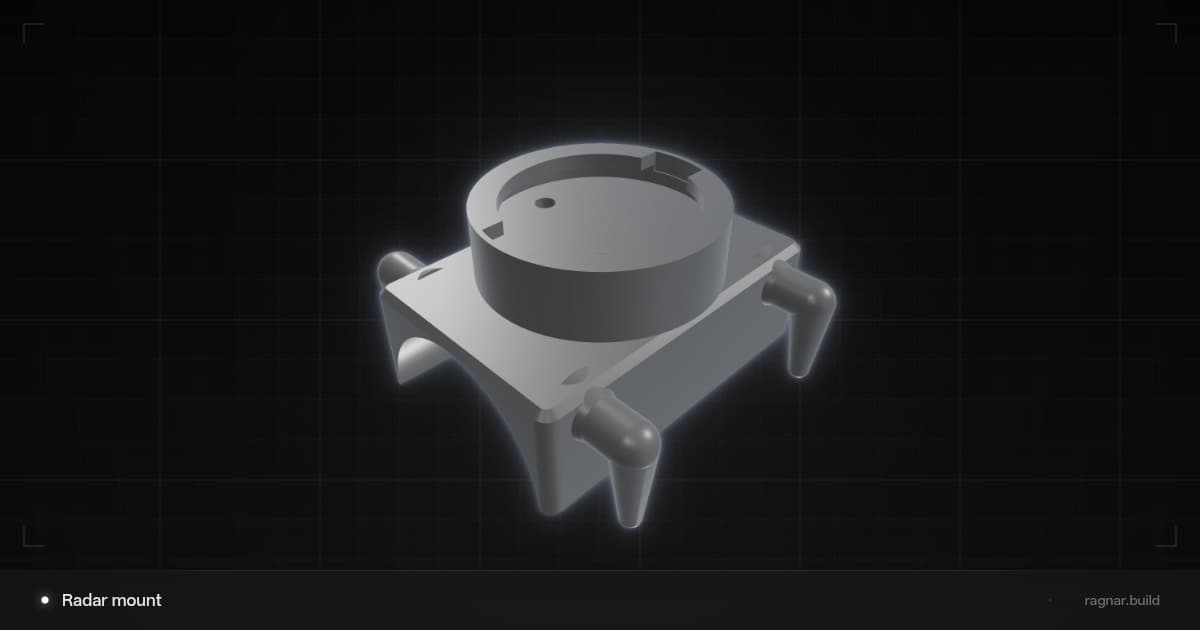 Radar mount