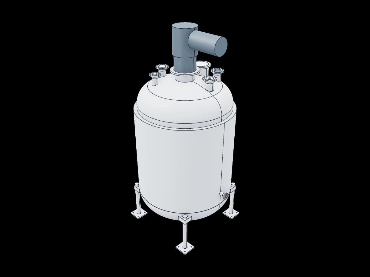 Pfaudler Glass Lined Reactor