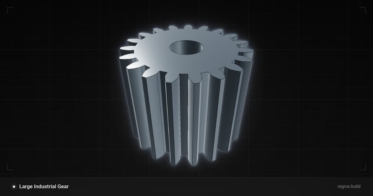 Industrial Steel Spur Gear