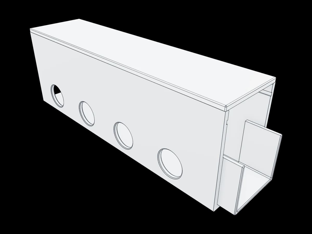Modularer Kabelkanal
