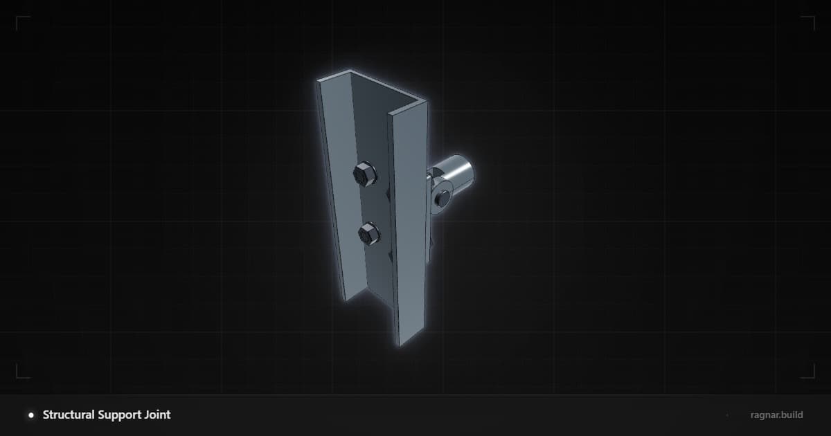 Industrial C-Channel Bracket