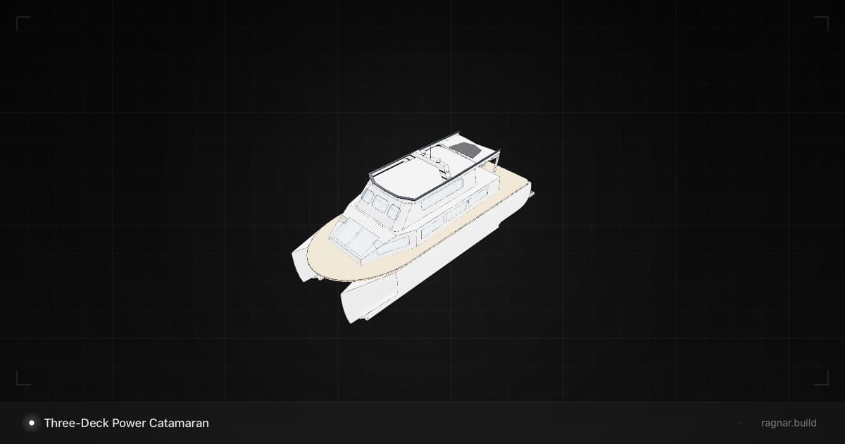 Luxurious Power Catamaran