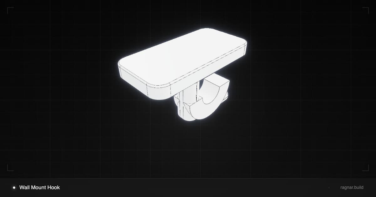 Wall Mounted Hook