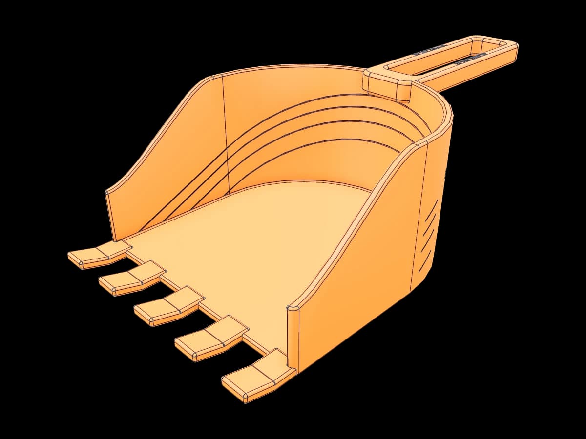 Rabbit Pellet Measuring Scoop