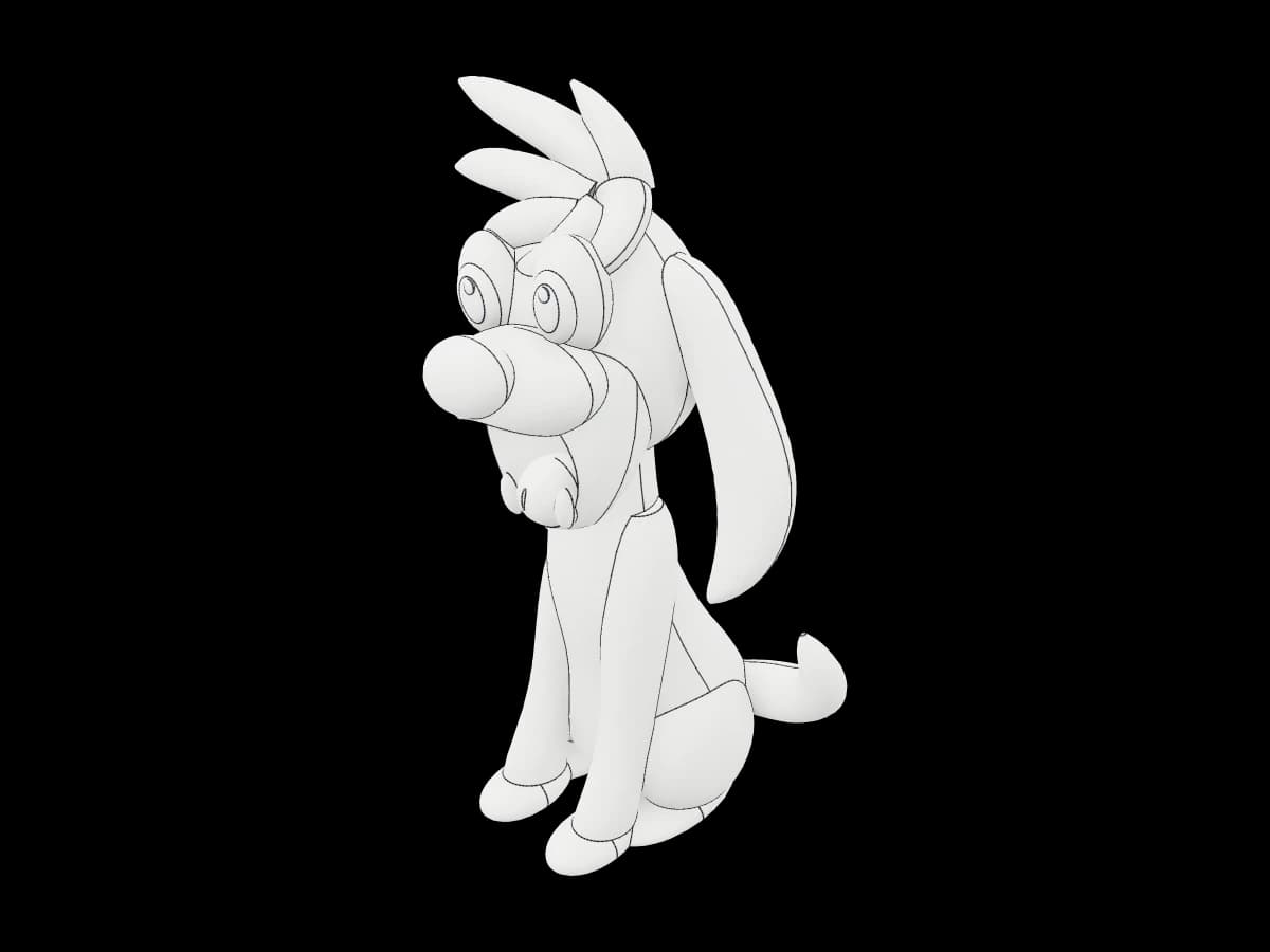 Little Dog Figure