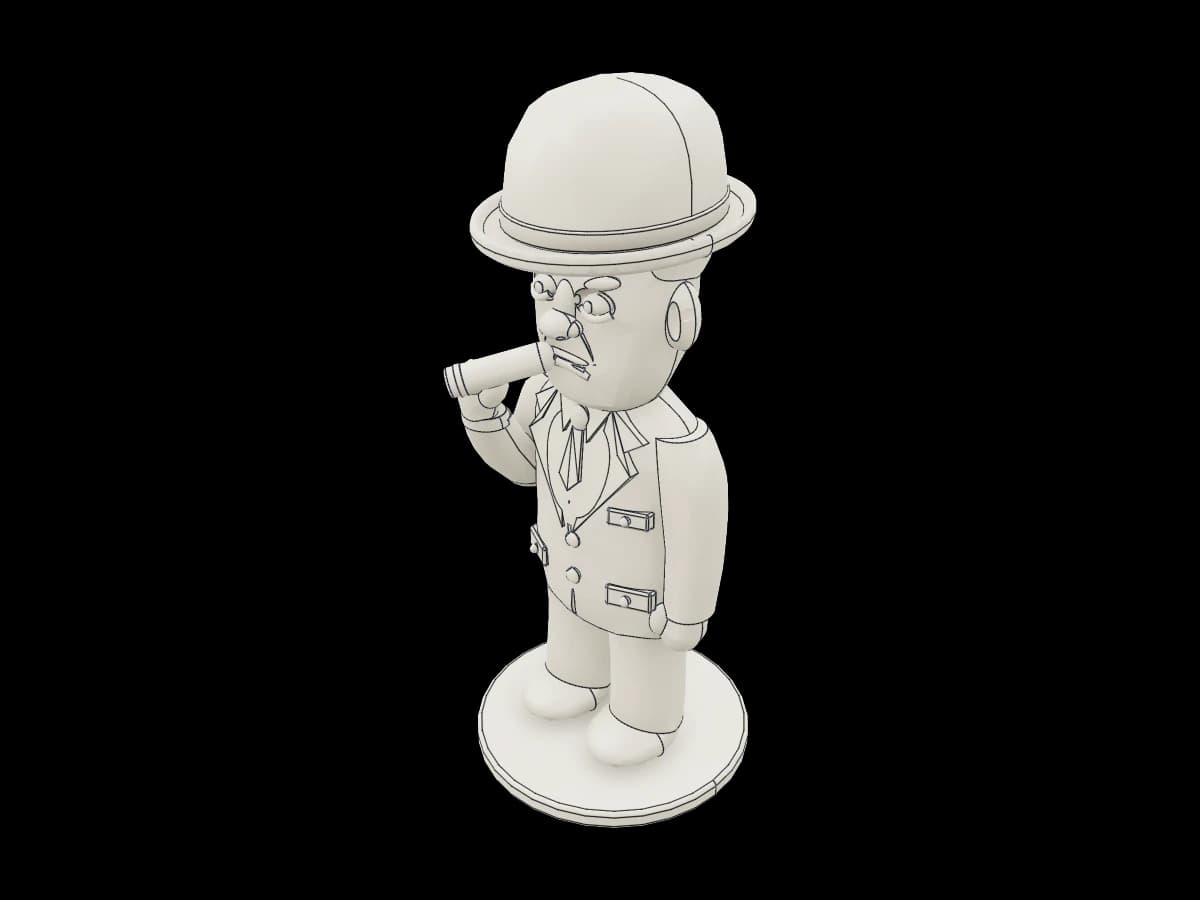 Cigar Smoking Man