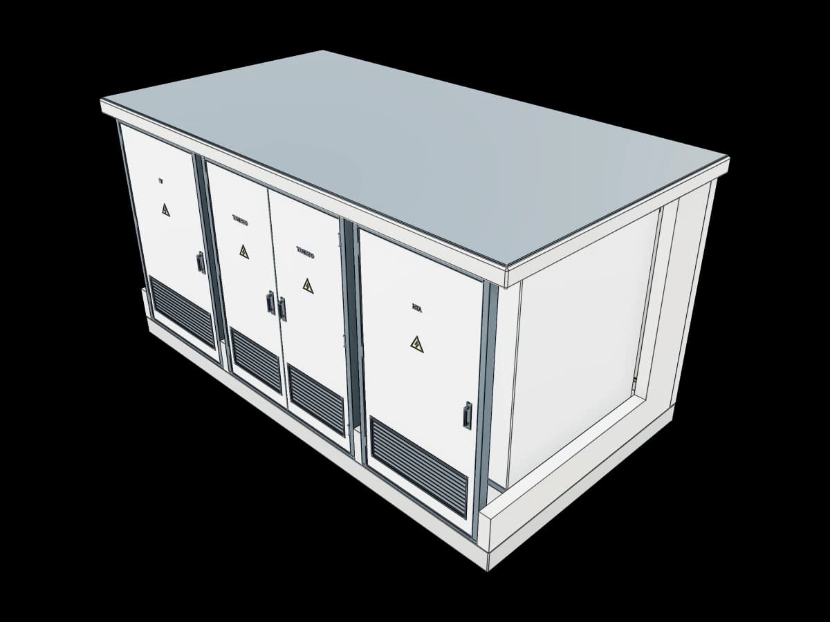 Electrical Transformer Station Model