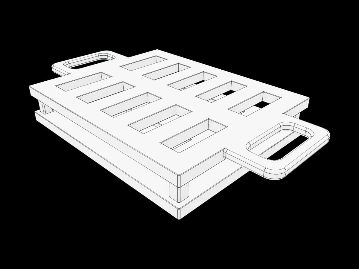Quartz Cell Tray