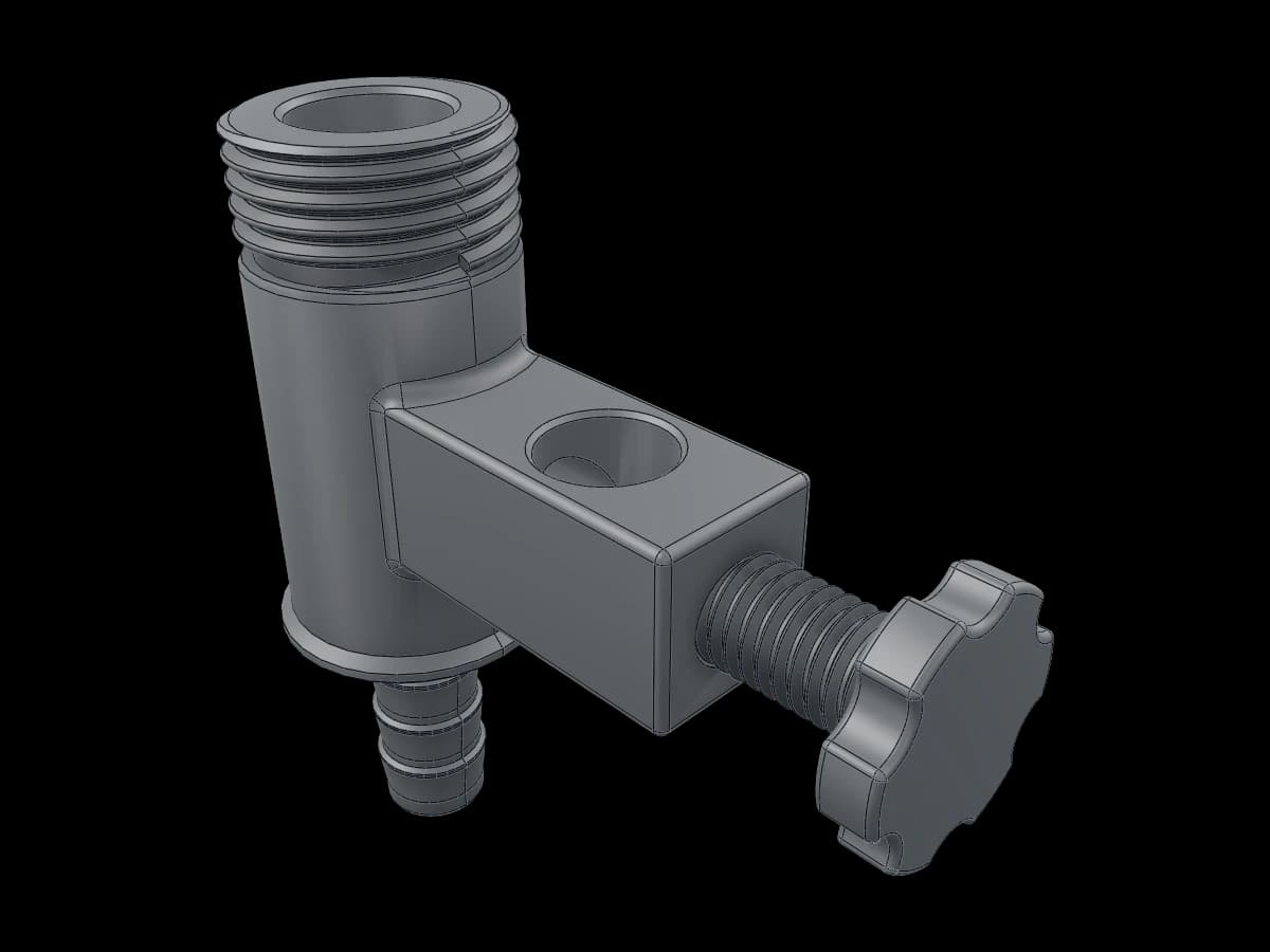 Gas Threaded Connector