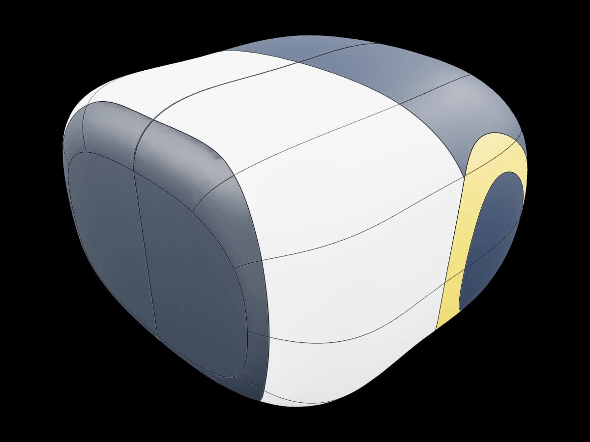 Milo Robot Head Shell