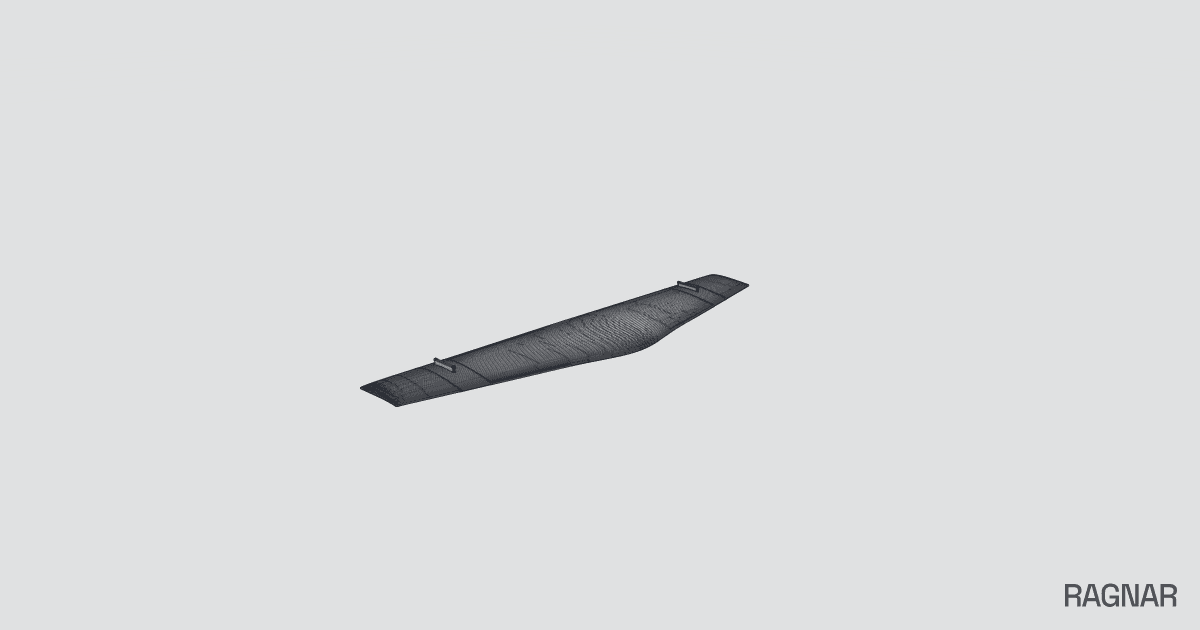 Aerodynamic Wing Model