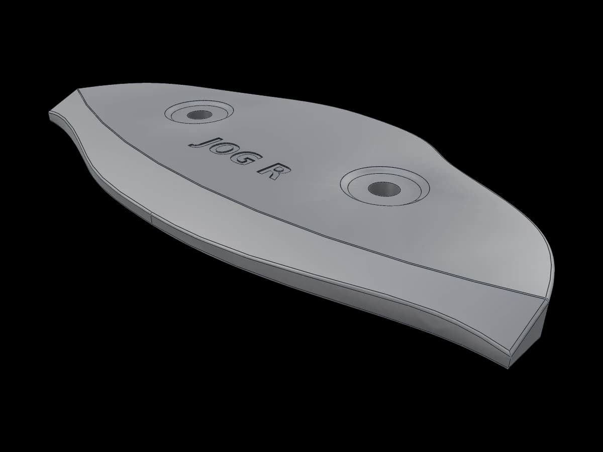 Yamaha Jog R Rear Mudguard