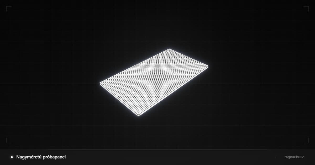 Electronic Breadboard Base
