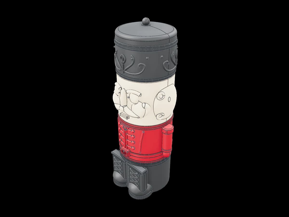 Modular Christmas Nutcracker