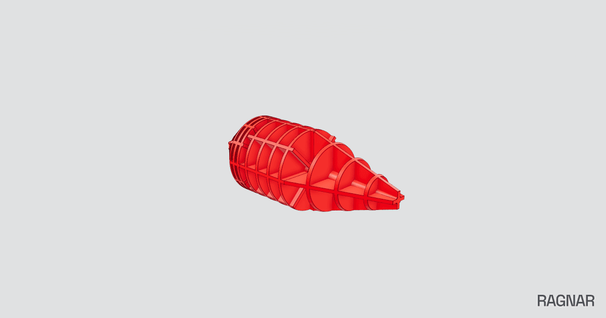 Lattice fishing lure