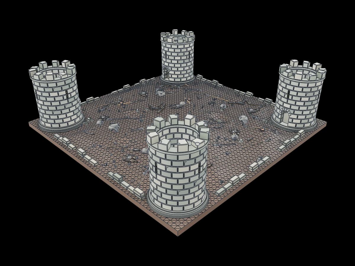 Medieval Battlefield Arena