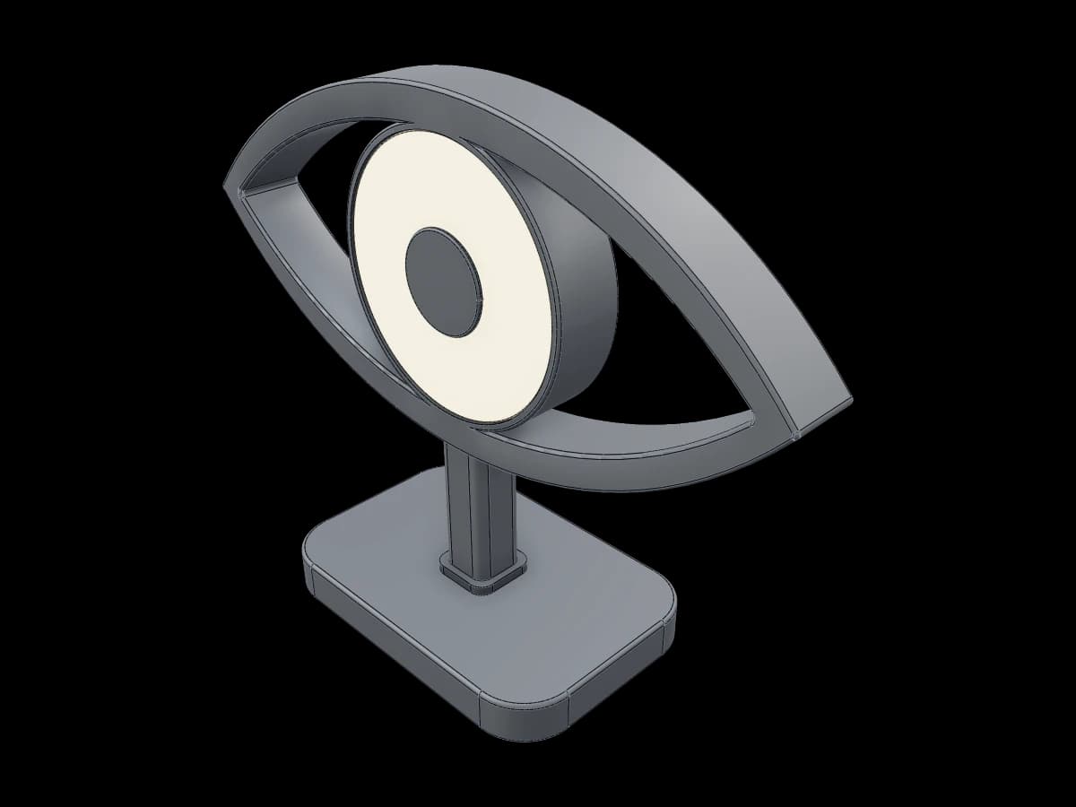 Eye Shaped Desk Light