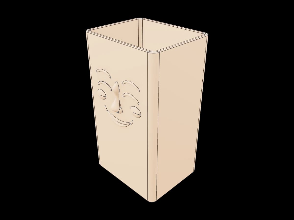 Vase With Face