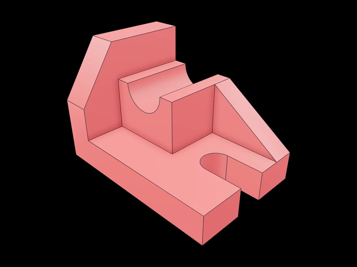 Industrial Saddle Bracket