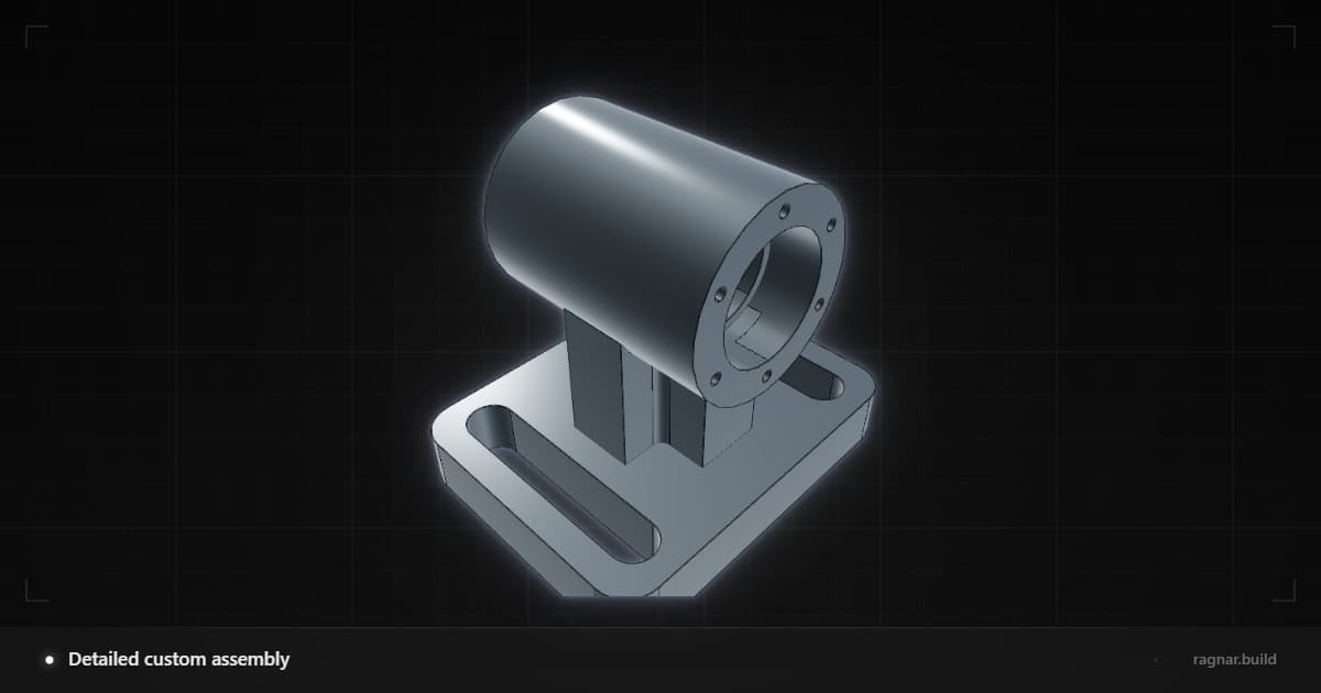Industrial Bearing Block