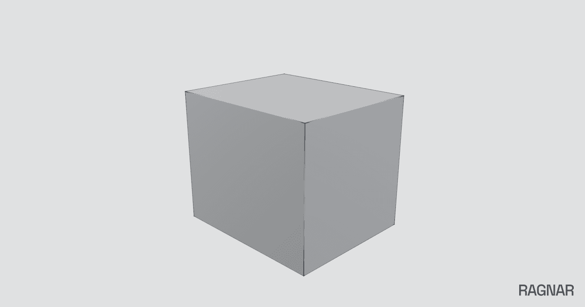 Rectangular cube
