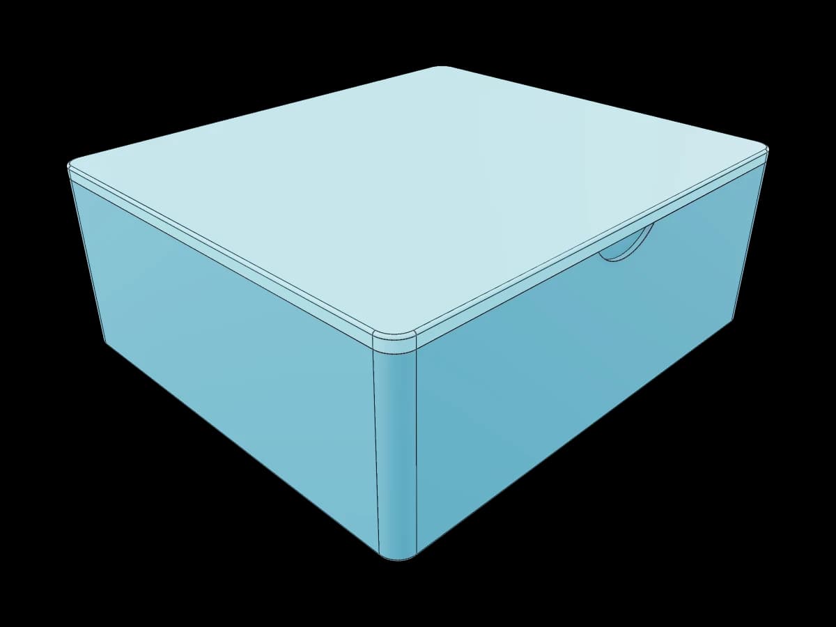 Square Lidded Box