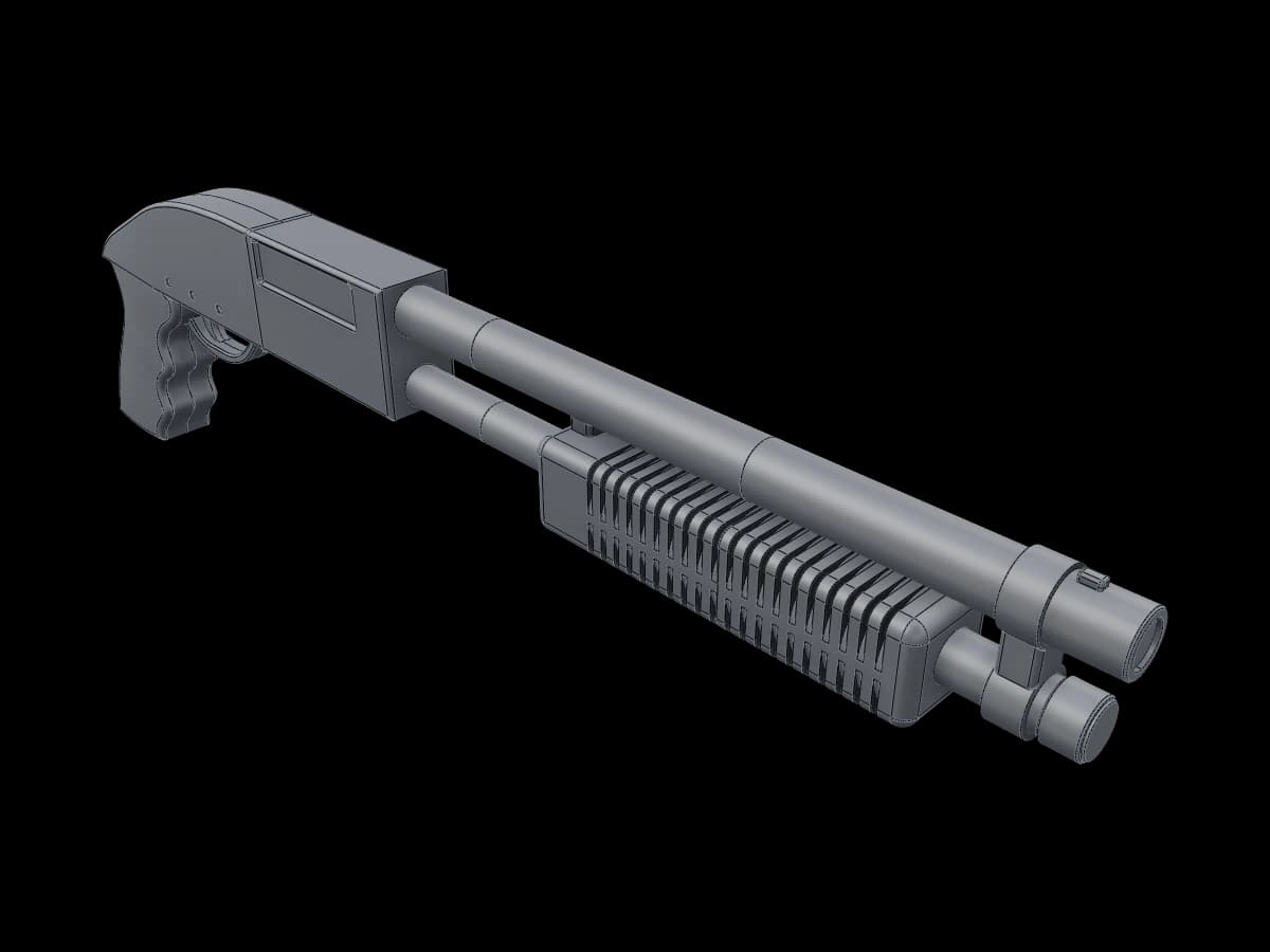 W-870 Tactical Shotgun Prop