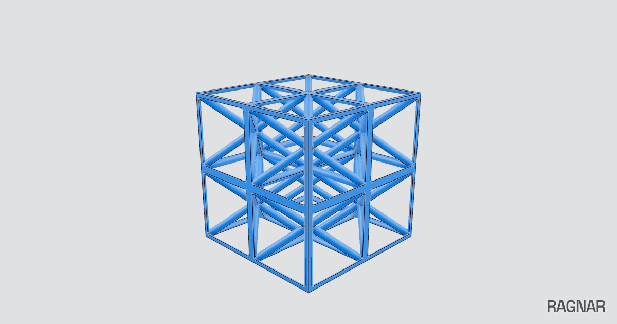 Lattice Cube Model