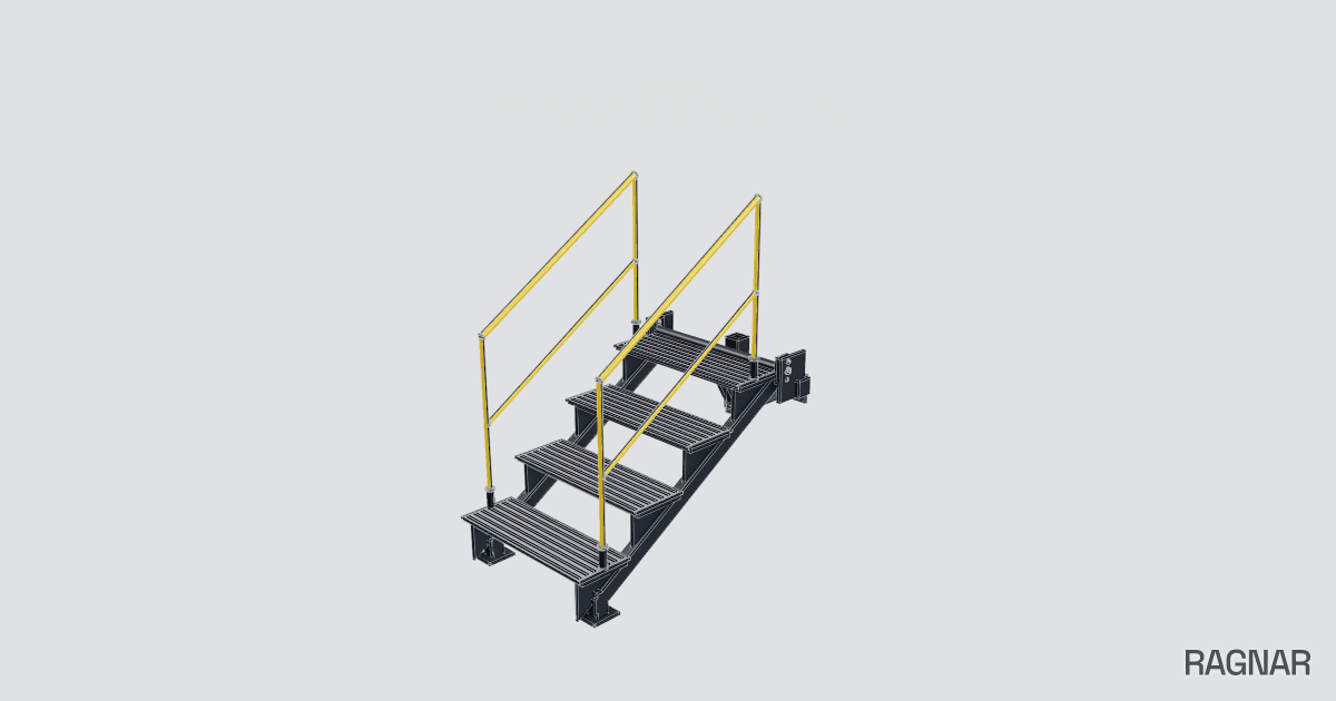 Truck Swivel Stairs