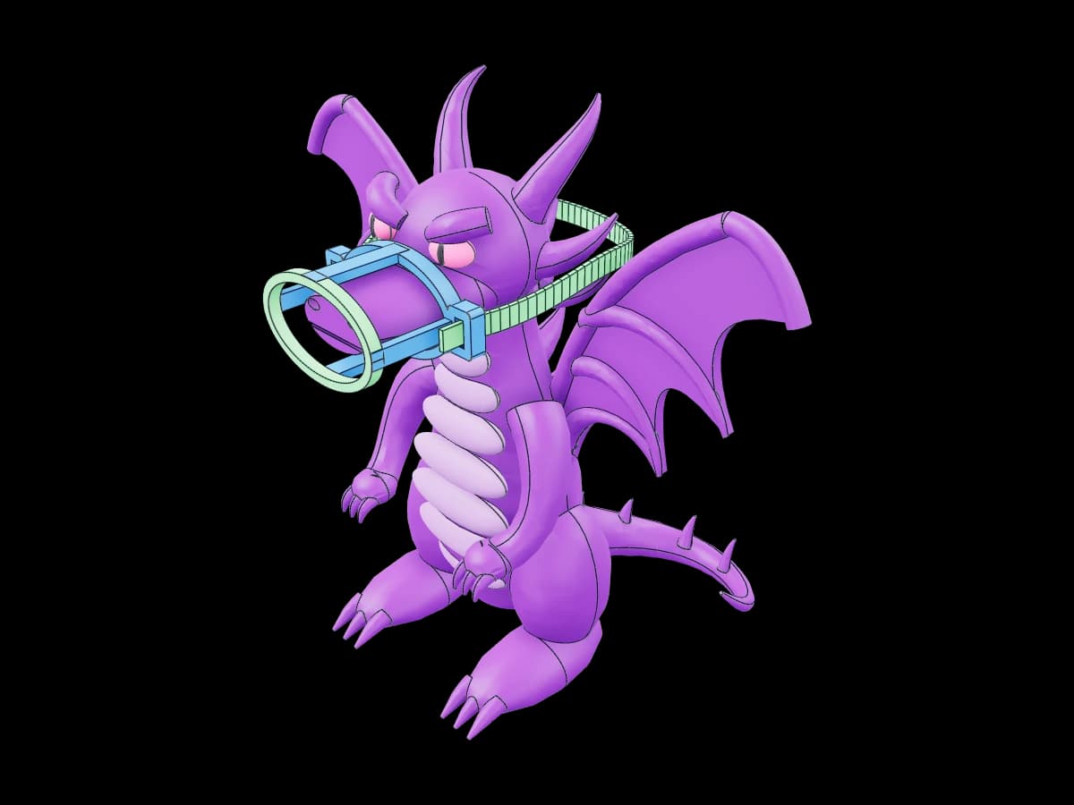 Purple Dragon Muzzle