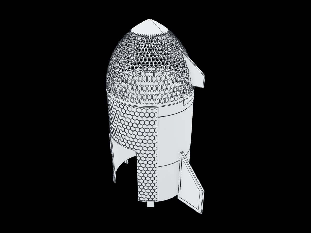 Starship Modem Cover