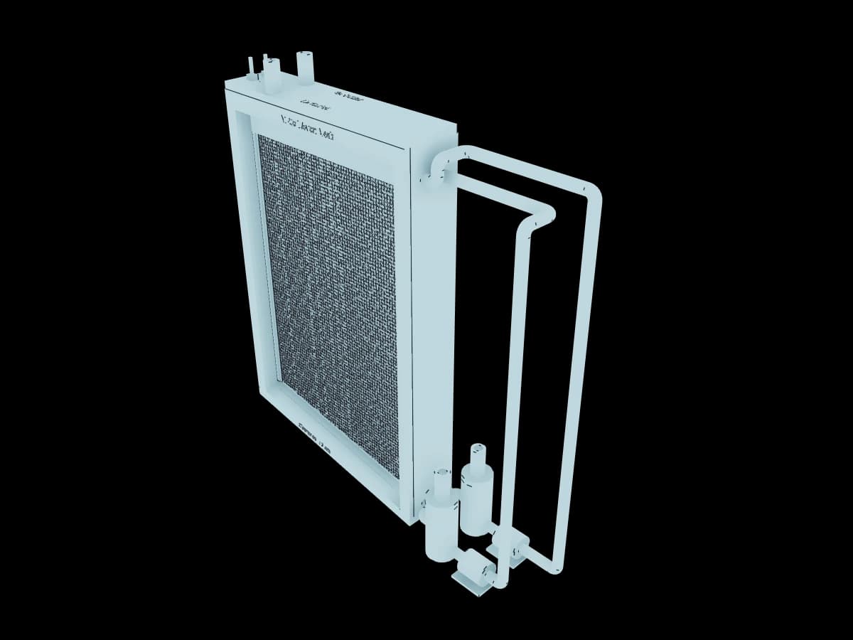 Thin-Film Mesh Electrolyzer