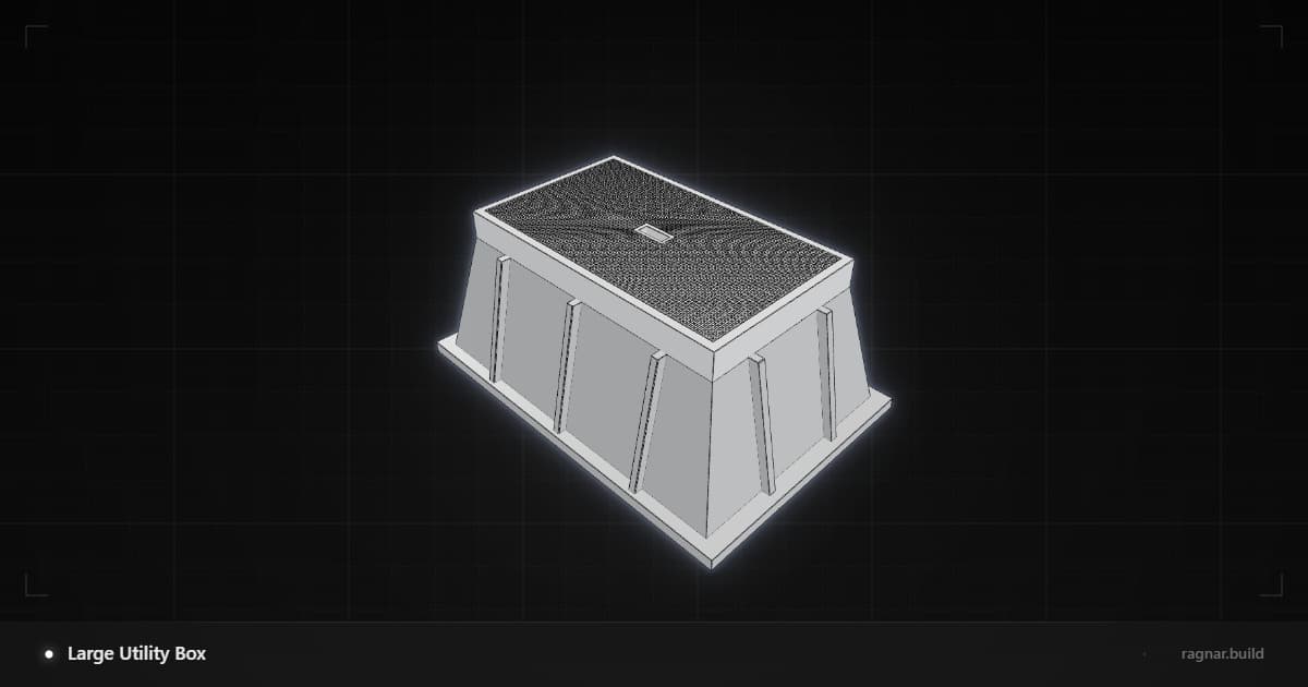 Industrial Utility Vault