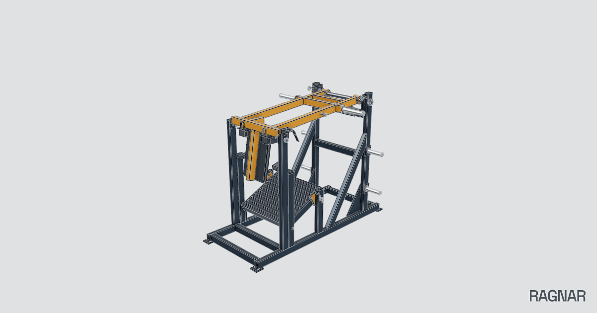 Pendulum Squat Machine