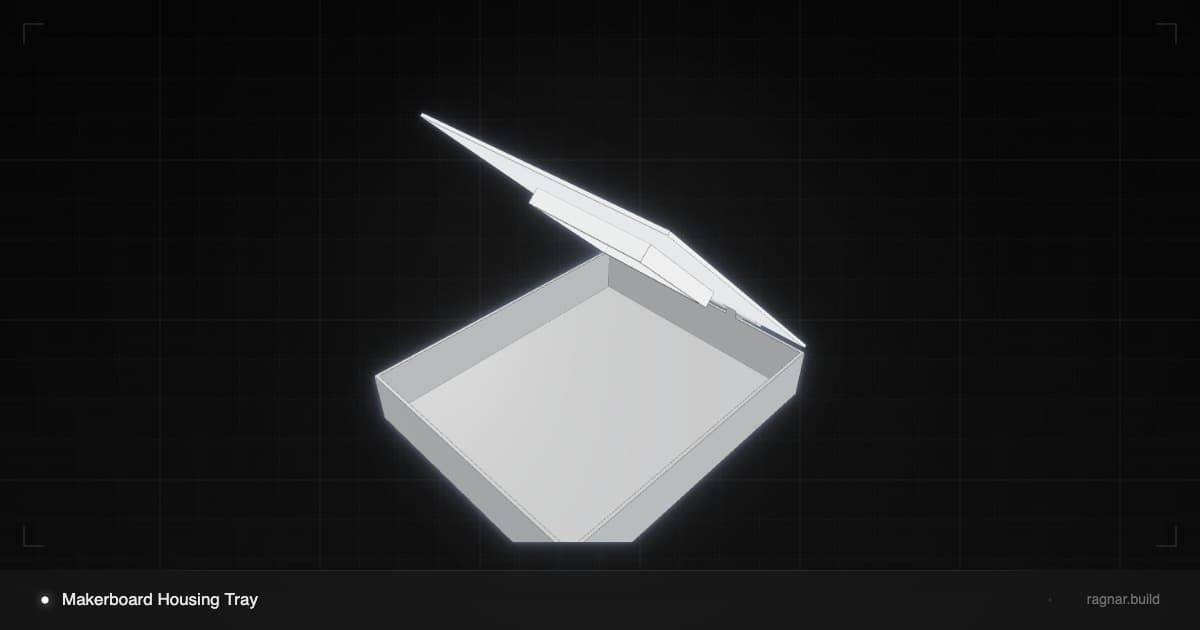 Simple Rectangular Tray