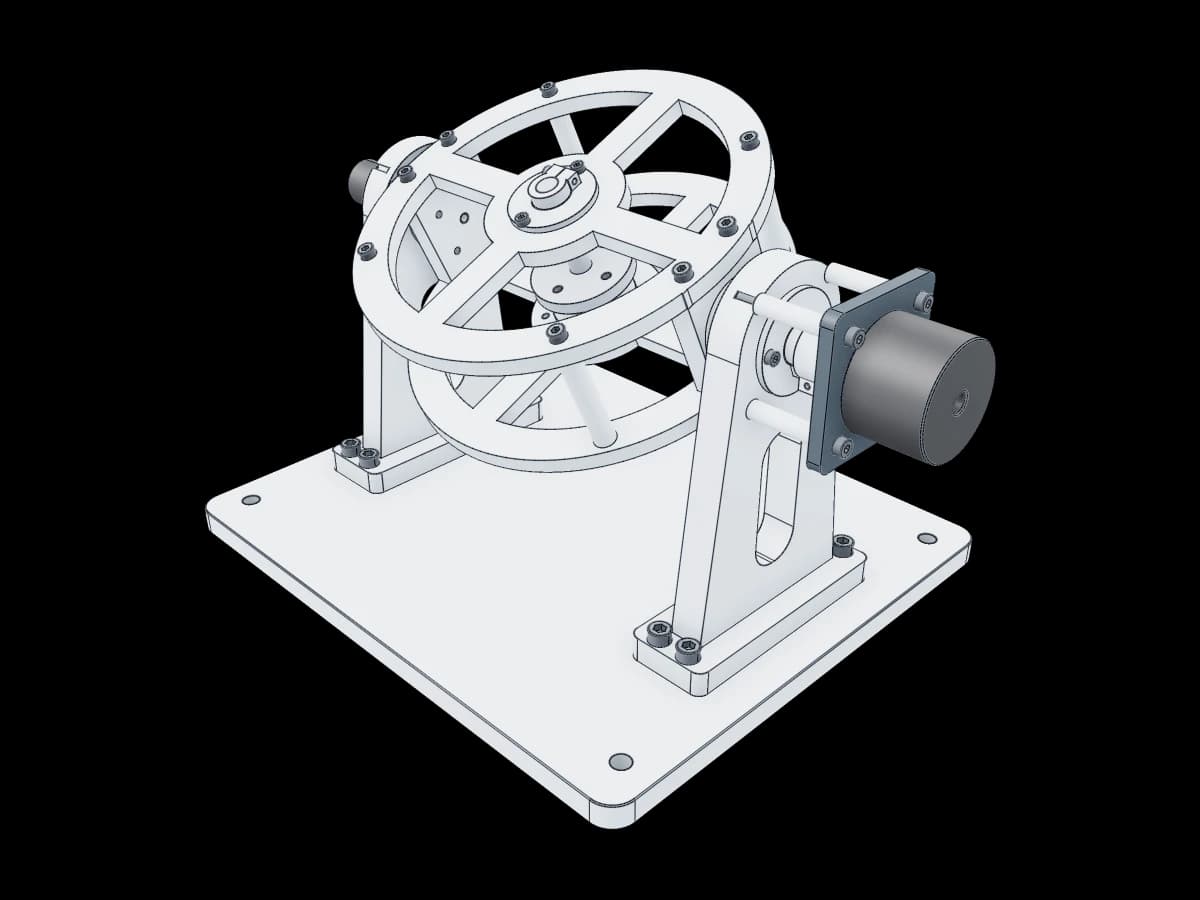 Realistic Working Gimbal