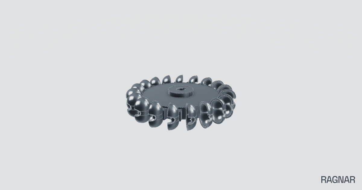 Pelton Turbine Assembly