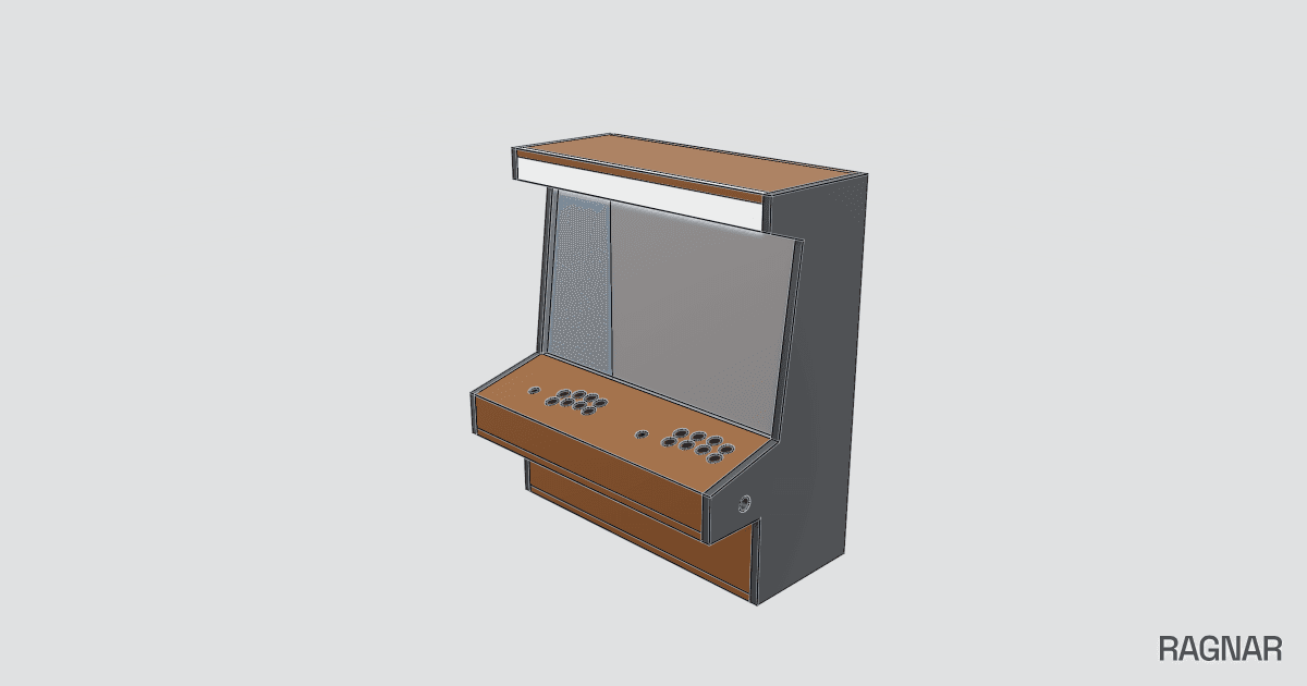 Staande Arcadekast