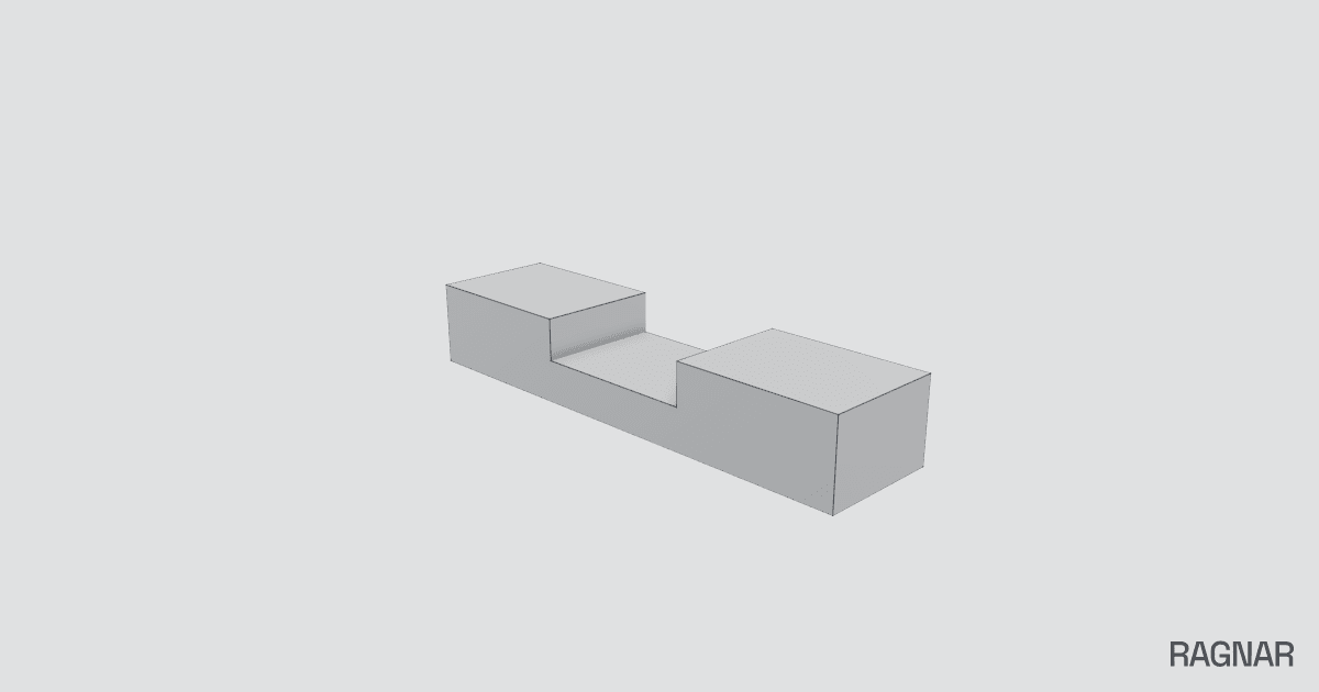 Notched Mounting Block