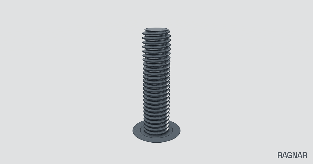 Spot welding screw