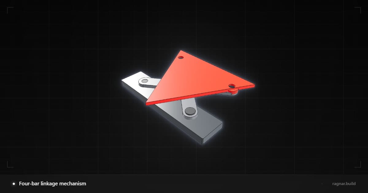 Four-bar linkage mechanism