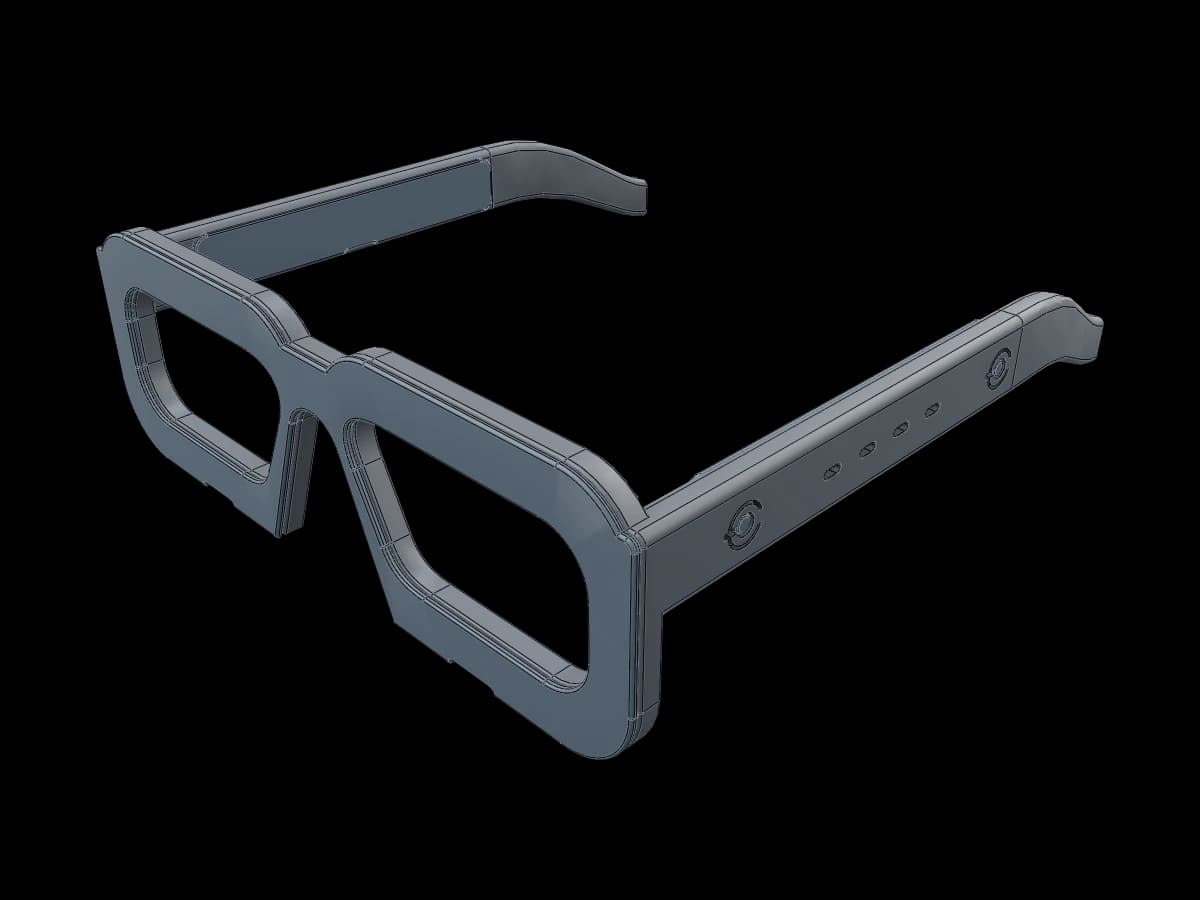 Smart Glasses Prototype Frame